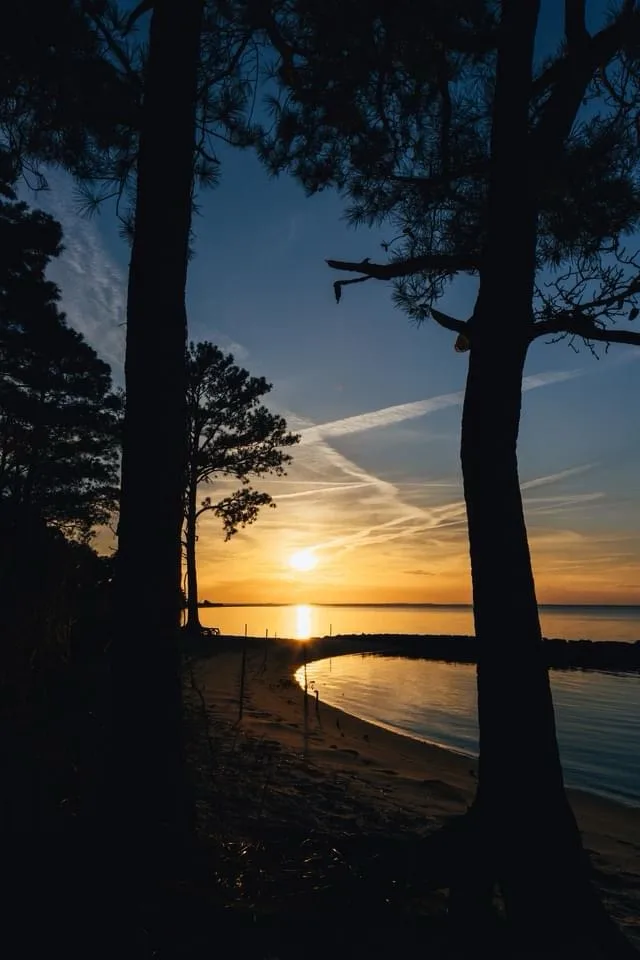 A breathtaking sunset.