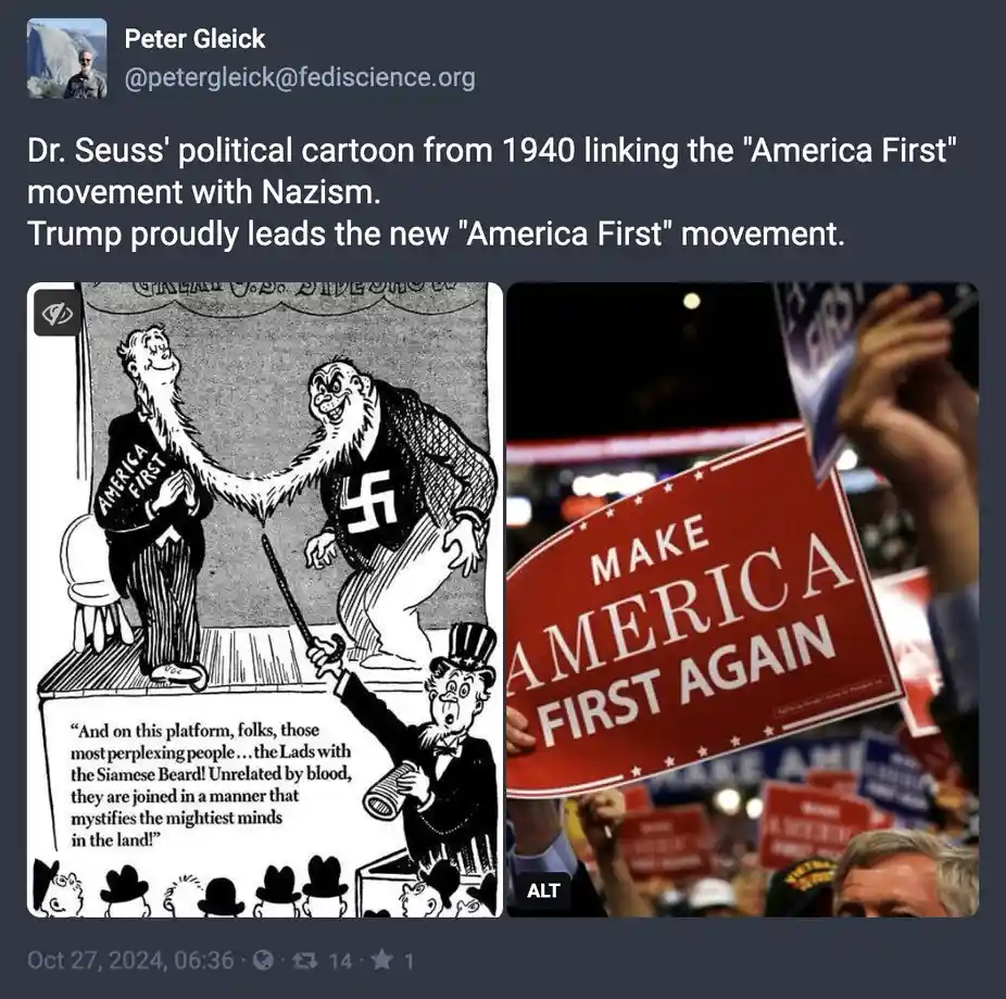 Unpacking the Truth: How 'America First' Echoes Nazism