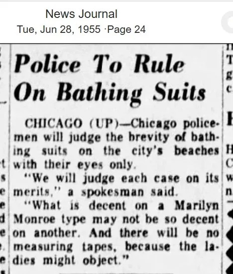 A black-and-white newspaper clipping from the News Journal dated June 28, 1955, page 24, features a headline 'Police To Rule…