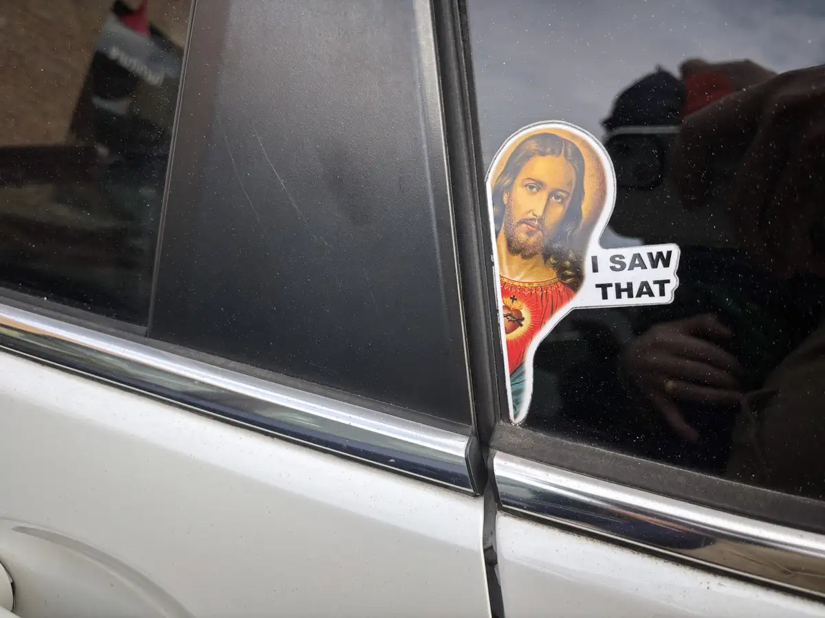 The Curious Case of Peeping Jesus