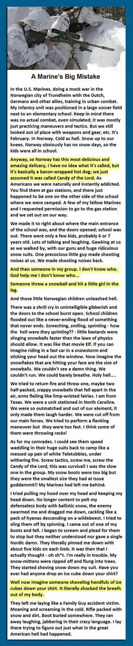 Snowballs on Imgur? Let me share an epic snowball fight story!