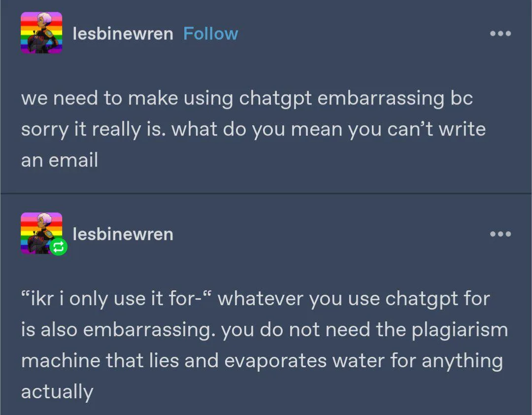 Let’s make using ChatGPT a cringeworthy experience!