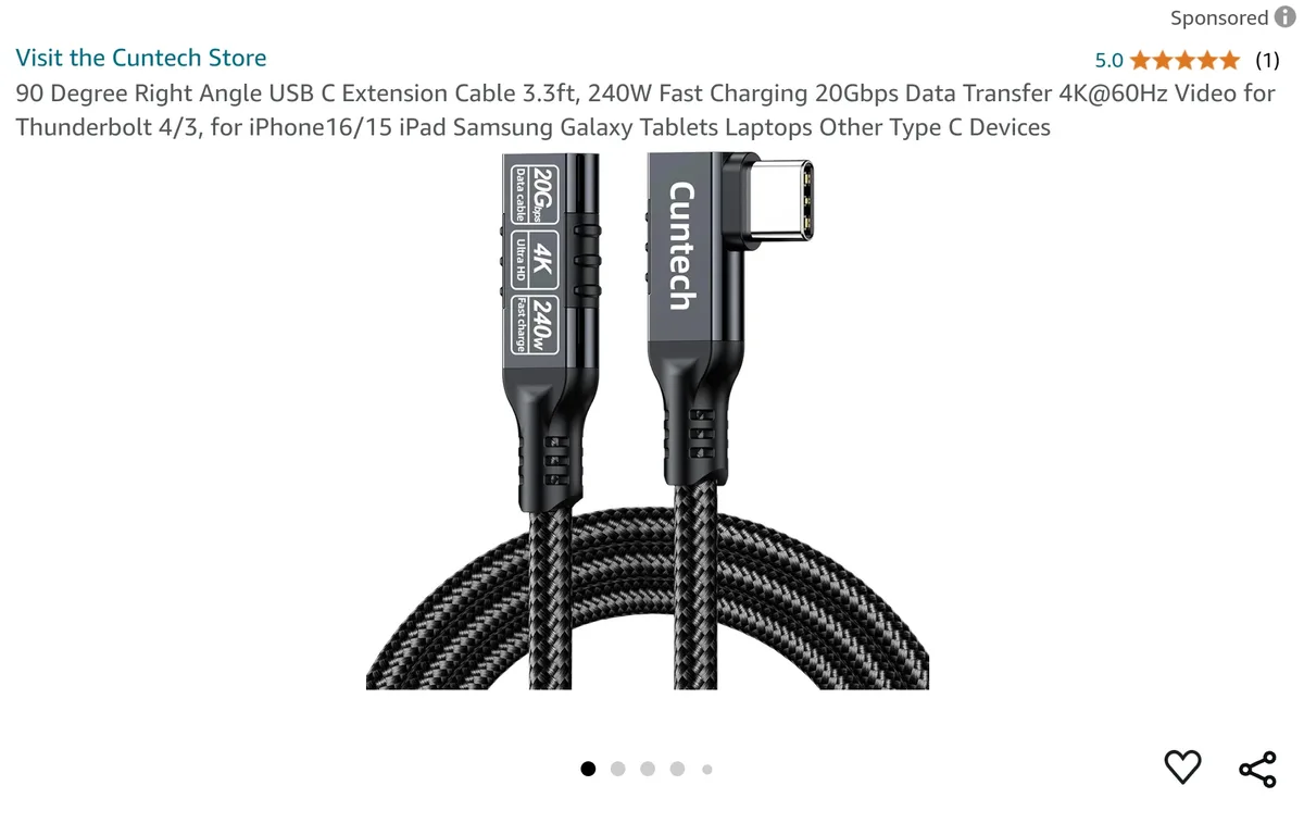 Almost Bought This Cable Just for Its Hilarious Name - Gotta Love Those Awful Chinese Brands!