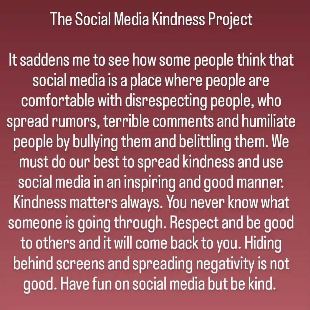 Join the Social Media Kindness Movement