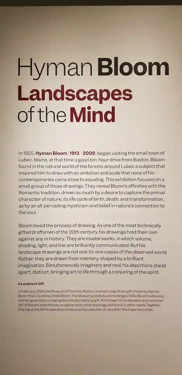 Don't Miss the Hyman Bloom Exhibition at Boston's MFA in October 2024