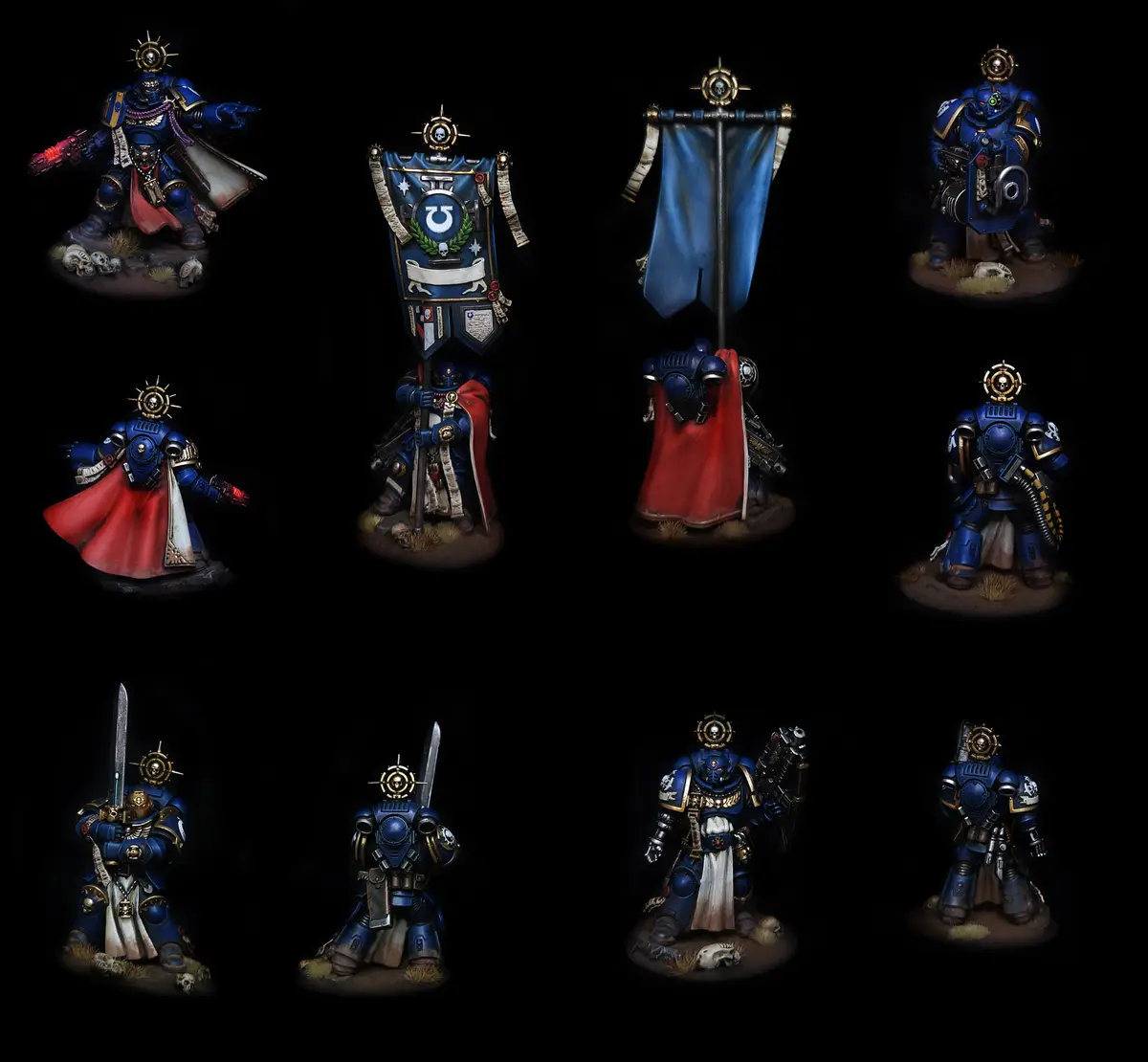 Epic Heroes of the Warhammer 40K Ultramarine Company