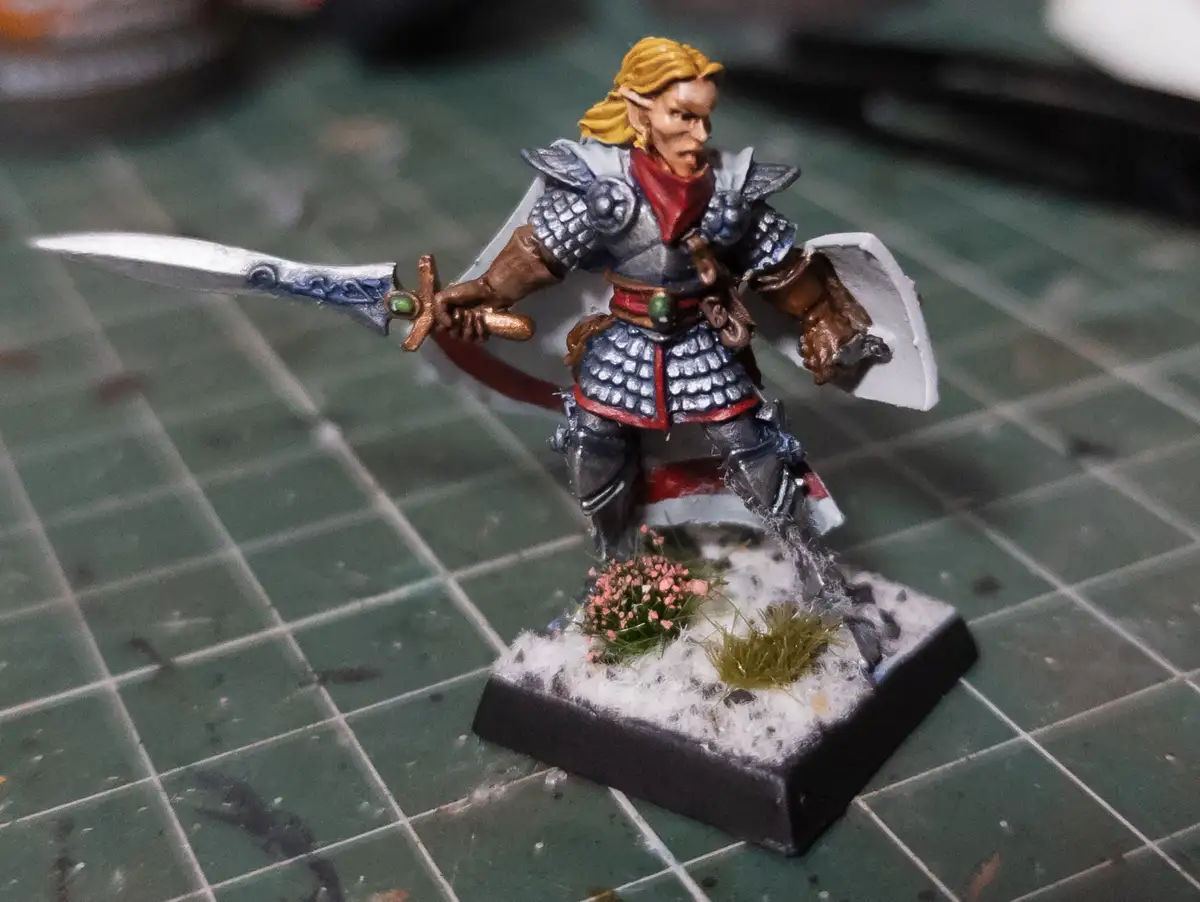 A High Elf Hero Ready for a Festive Secret Santa Surprise