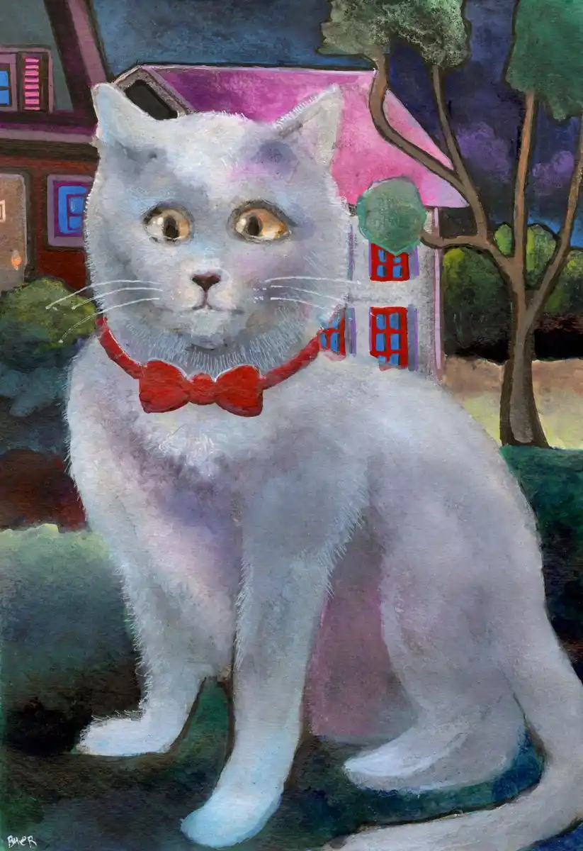 Stylish Cat in a Bow Tie: The Purrfect Look!