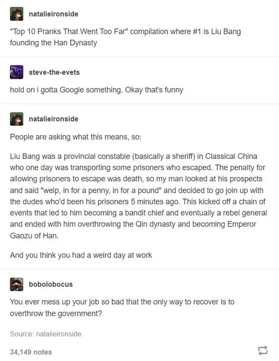 The Hilarious "Top 10 Pranks That Went Too Far" Featuring Liu Bang's Epic Move