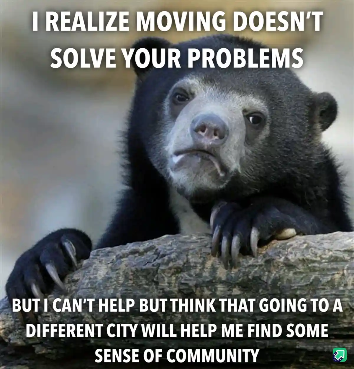 The struggles of small-town life are real.