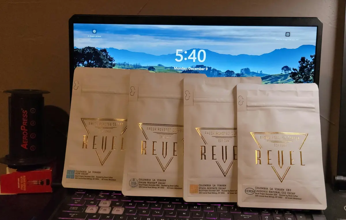 Just received my James Hoffman Decaf Project beans today!