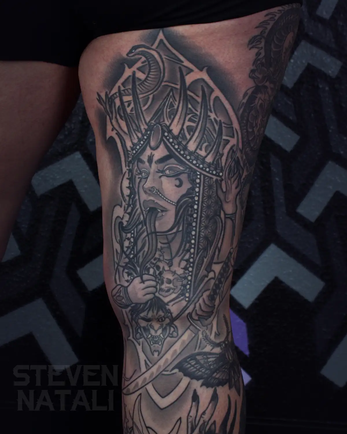 Captured a Beautiful Healed Photo of Goddess Kali <3