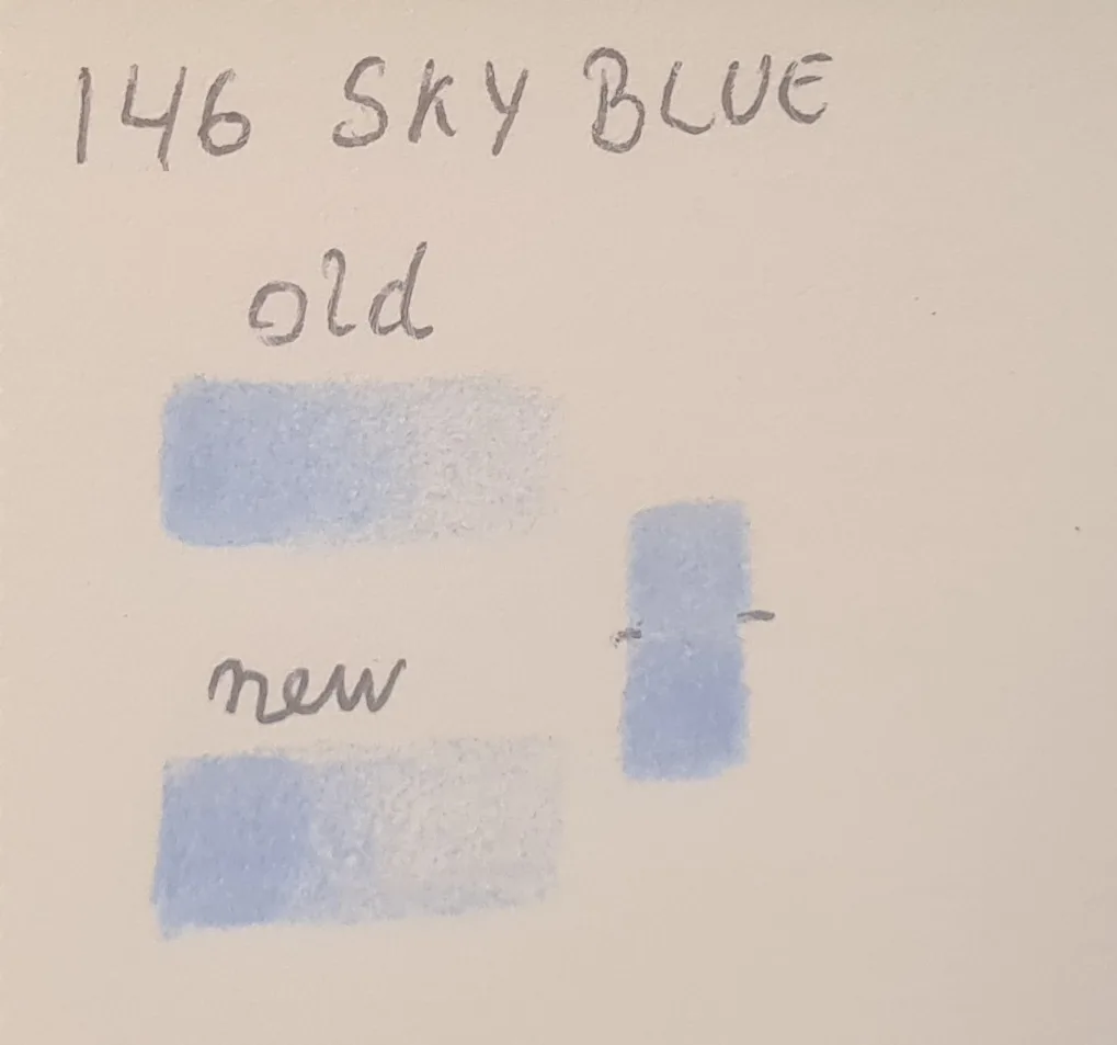 Aged Faber-Castell Polychromos vs. Their Modern Counterparts