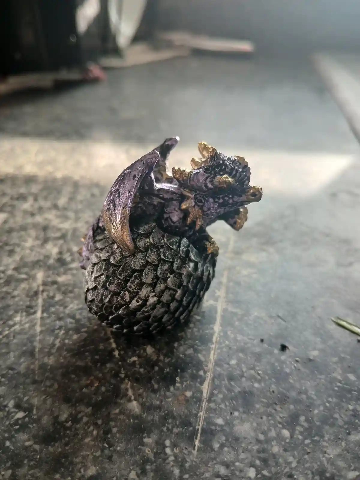 Behold the Adorable Purple Baby Dragon!
