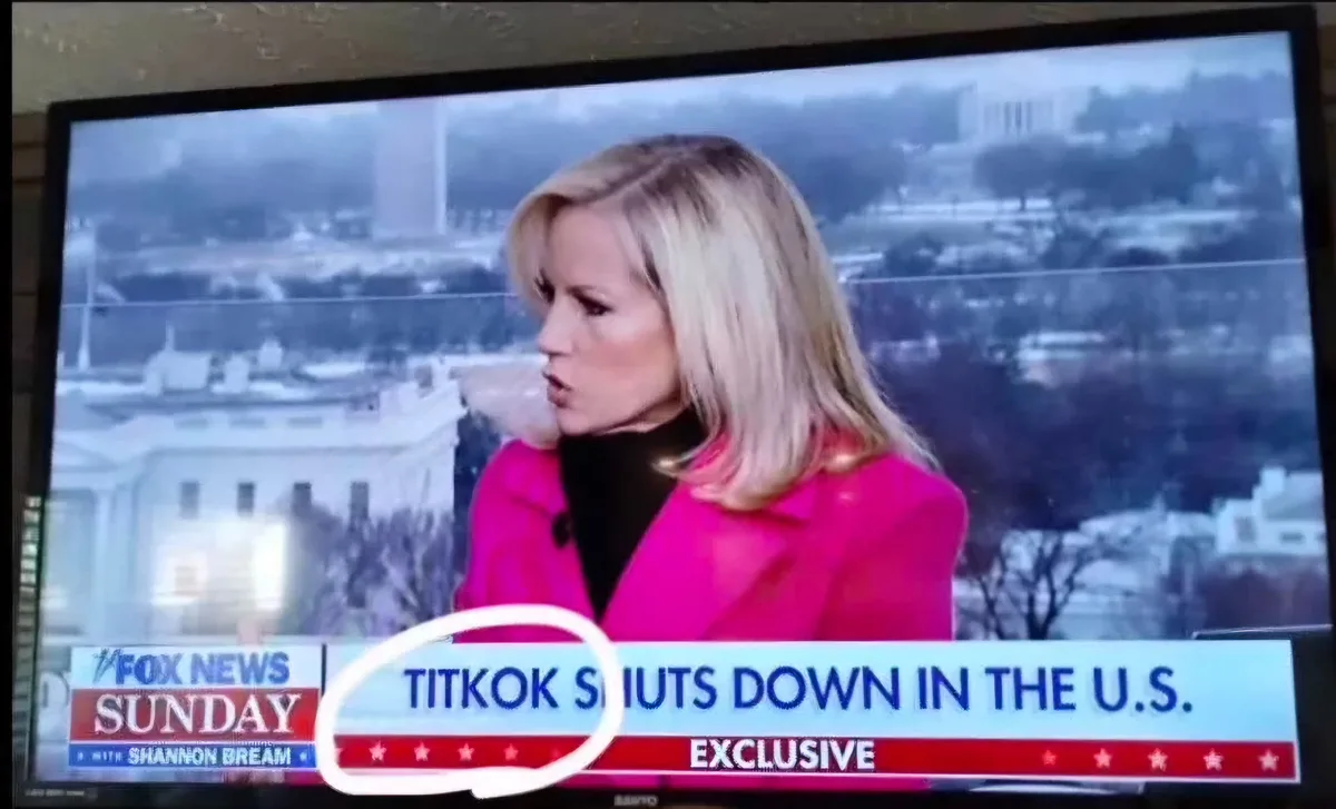 A screenshot of a Fox News Sunday broadcast featuring anchor Shannon Bream in a pink coat, with a news ticker at the bottom…