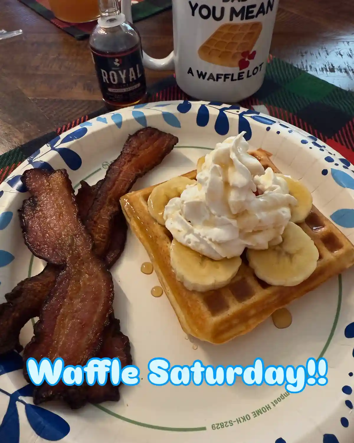 It's Waffle Saturday, Everyone!