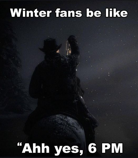 A person in a dark coat and hat rides a horse at night, holding up a lantern toward a starry sky. The text at the top reads…