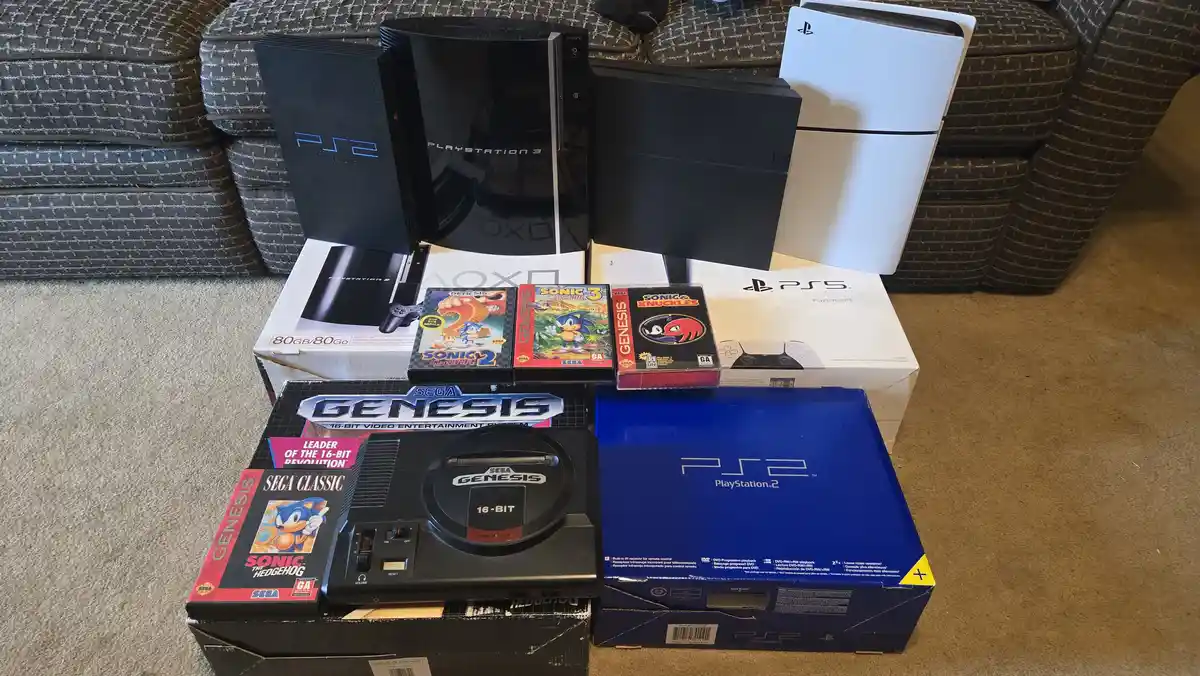 I'm on a quest to reclaim every game and system I've ever owned, with only the PS4 and PS5 left in my original collection!