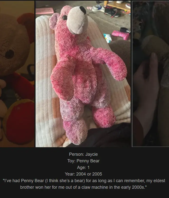 Day 883: Join Me on My Website to Celebrate Childhood Treasures - Meet Penny Bear, Our Newest Friend!