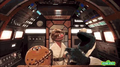 When Han's Sidekick Looks Like a Snack