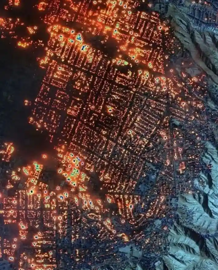 If you had shown me this, I would have thought it was a video game... but nope, it's just LA.