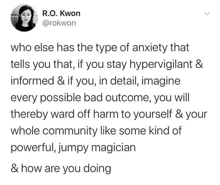 Is Anyone Else Feeling This Way? #Anxiety