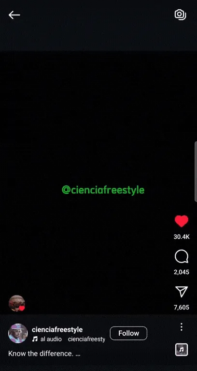Three vertically stacked Instagram Reels screenshots show a man in a black shirt on stage with text 'My heart to you' and…