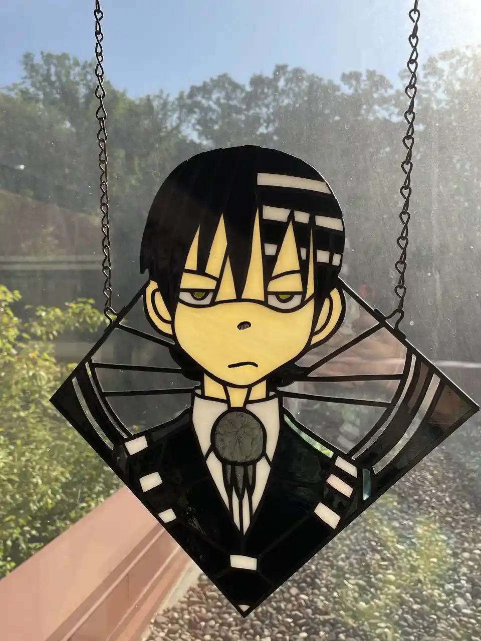 Stained Glass Art Inspired by Soul Eater