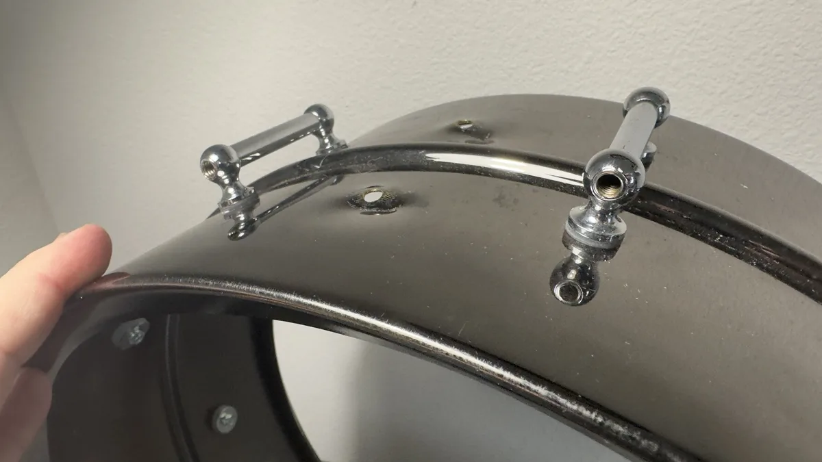 Accidentally ran over my Black Beauty's strainer!