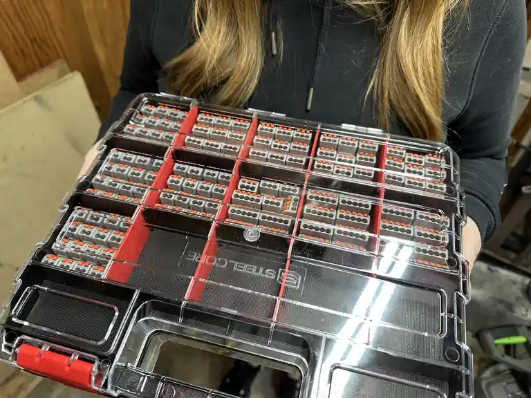 When You Ask the Baby for Help Organizing Your Hardware: A Heartwarming Moment