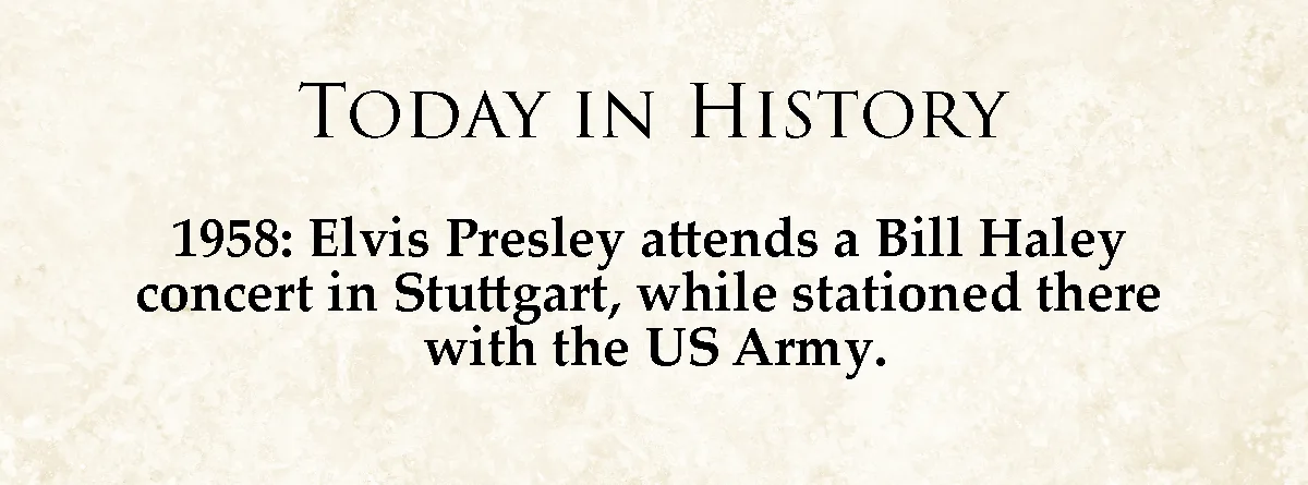 The image displays a beige, textured background resembling aged parchment with black serif text. At the top, it reads 'TODAY…