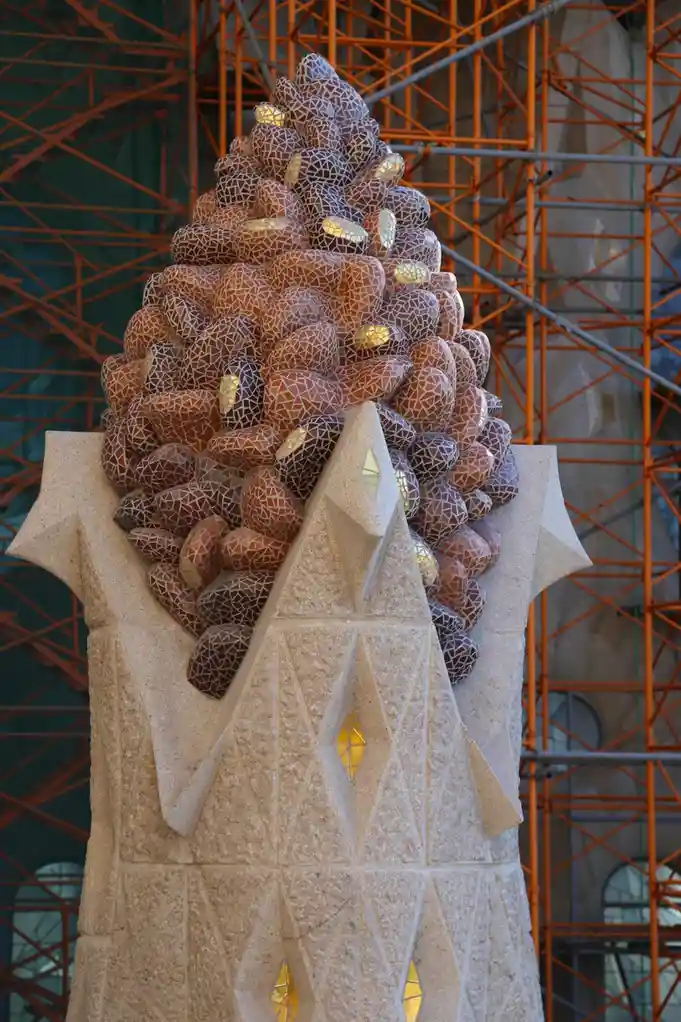 Pinecones spotted at La Sagrada Familia