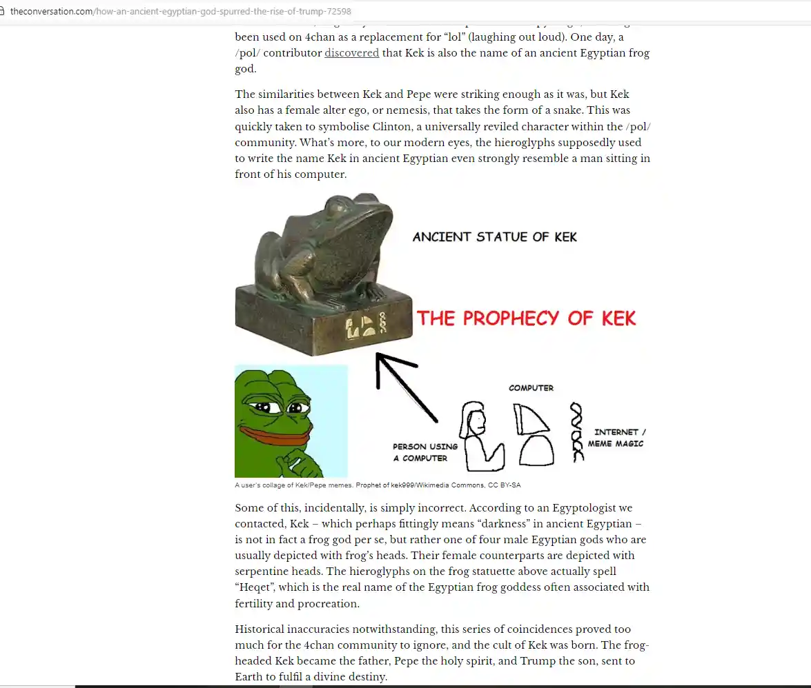 As Leon Skum Enjoys His Time as Kekius Maximus, Let's Connect These Two Wild Facts.