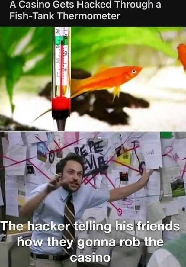 The image is split into two panels. The top panel shows a close-up of a fish tank thermometer with a red liquid column and a…