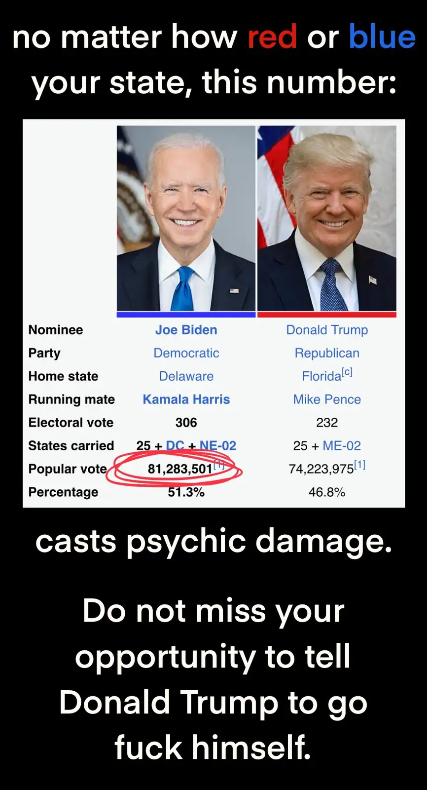 Let's tell Trump to take a hike!