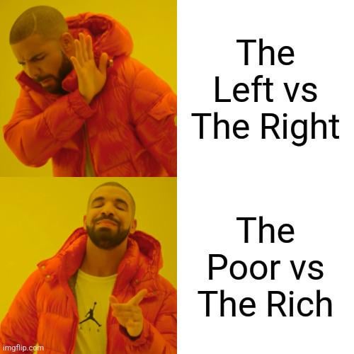 A two-panel meme featuring Drake in an orange puffer jacket. Top panel shows him covering his ear with a skeptical…