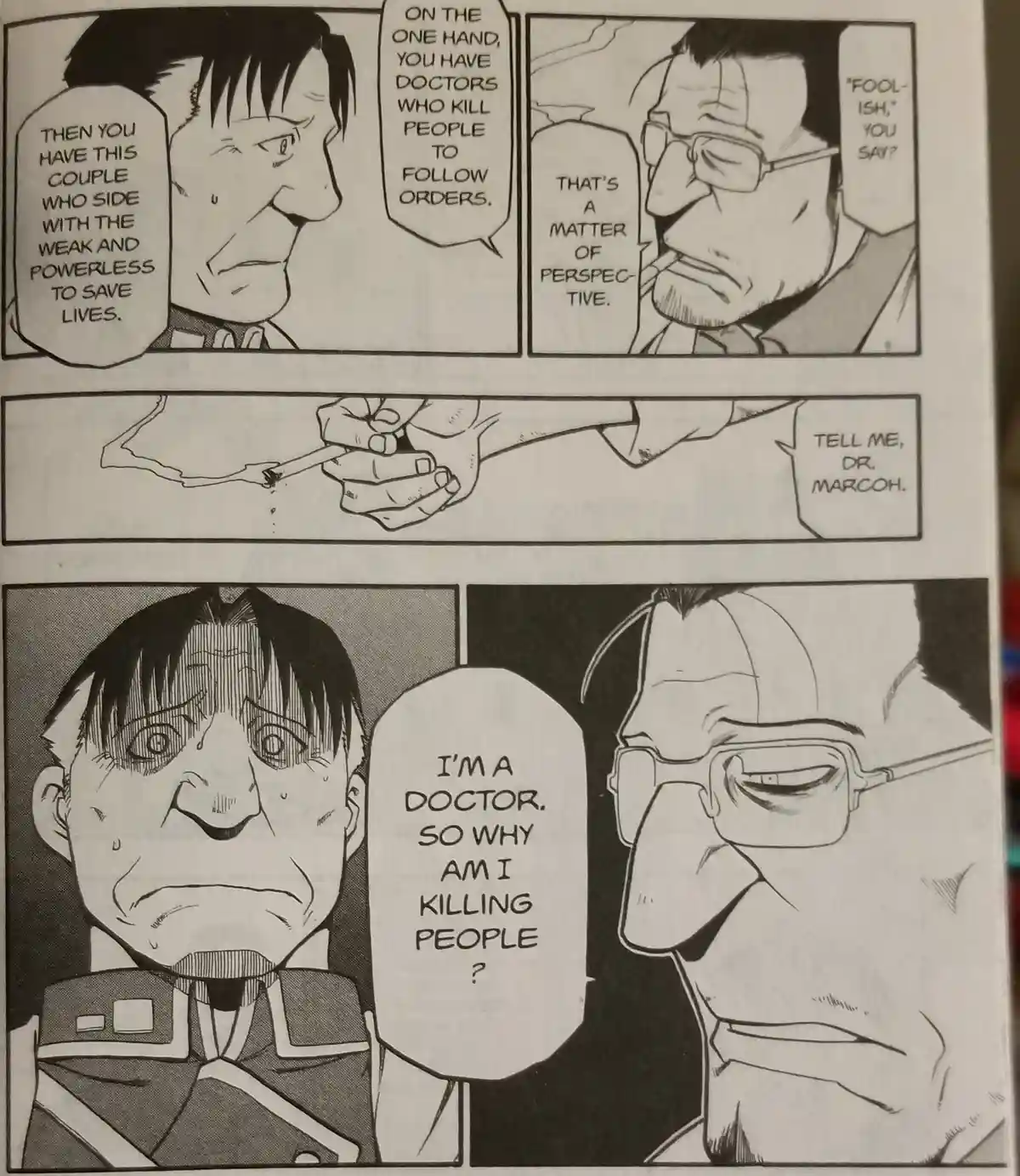 Knox and Marcoh: A Dynamic Duo from Fullmetal Alchemist
