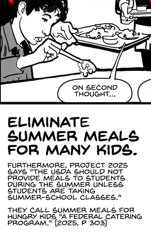 Project 2025: USDA's Controversial Summer Meal Policy