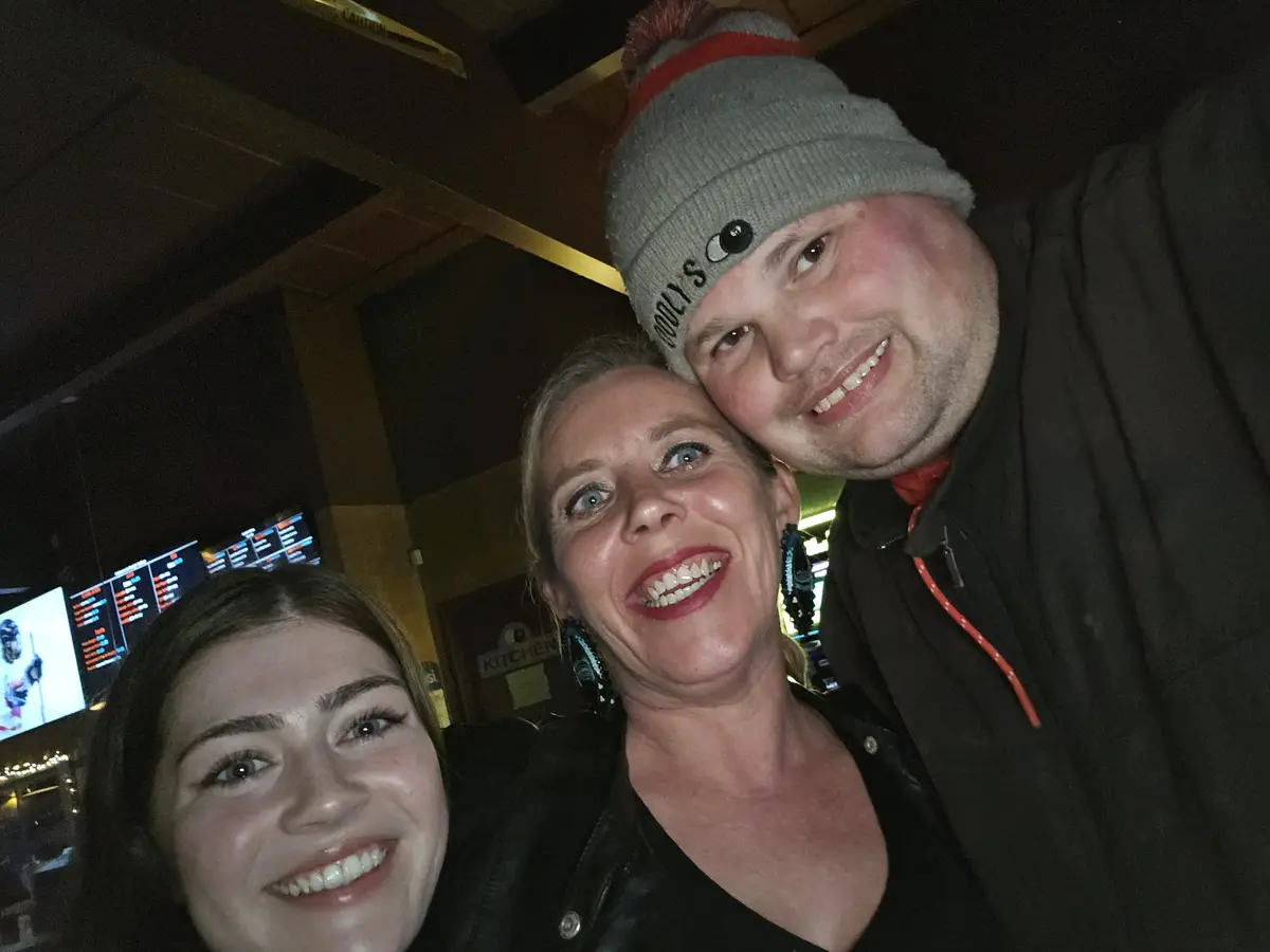 Frankie MacDonald Enjoying Time with a Friend