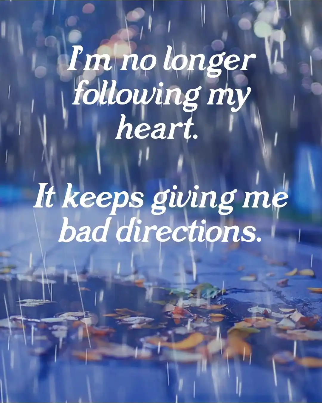Heading in the Wrong Direction