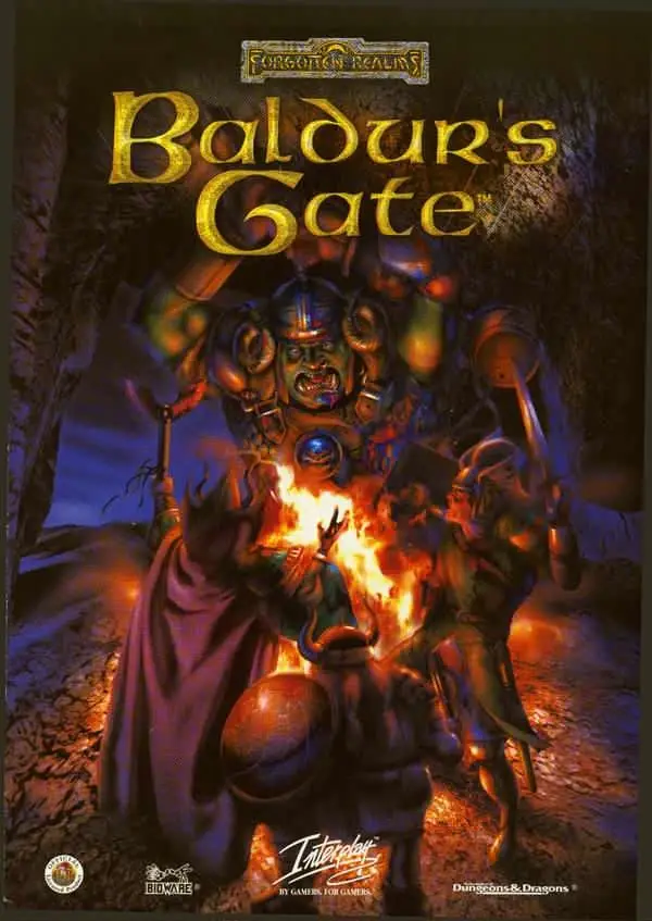 Throwback to 1998: The Baldur's Gate Promo Comic