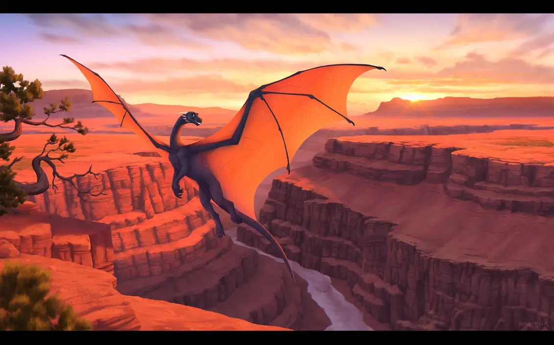 Soaring Over the Canyon: A Thrilling Flight