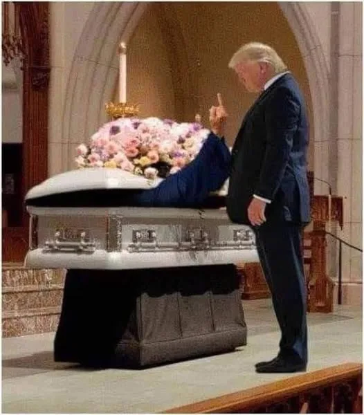 A Fond Farewell: President Jimmy Carter Says Goodbye to Trump