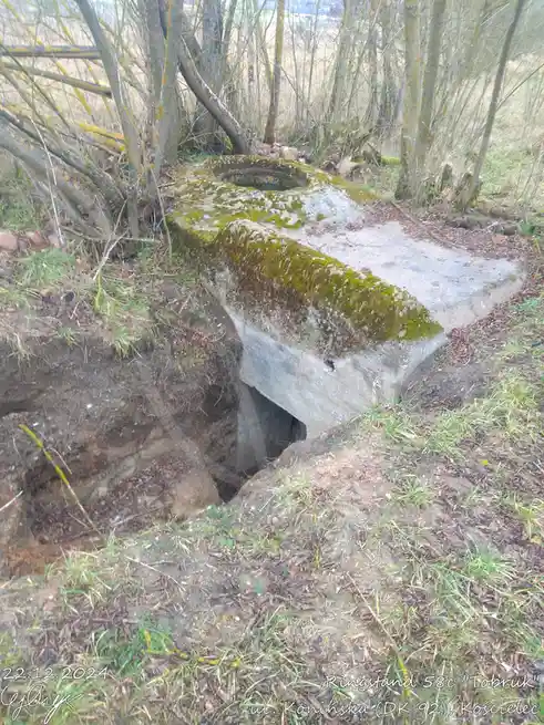 Exploring the Ringstand 58c 'Tobruk' in Konińska, Koźle