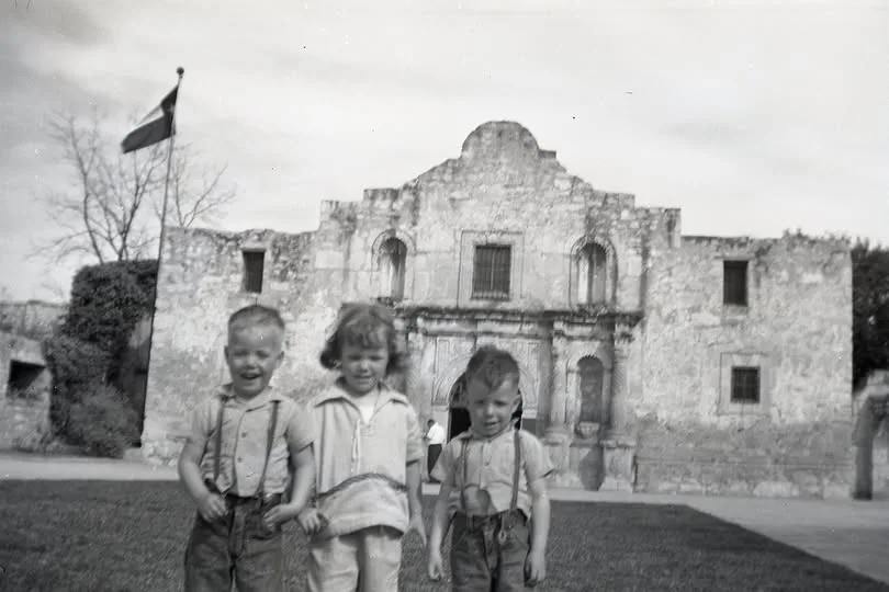 A Glimpse of The Alamo in 1957
