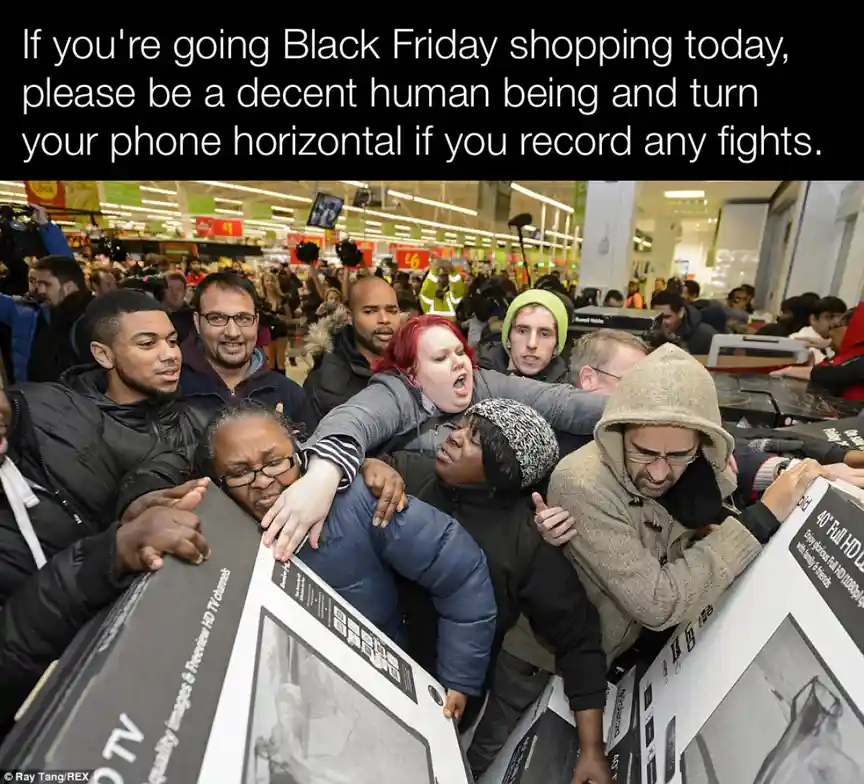 Important Reminder for Black Friday Shoppers