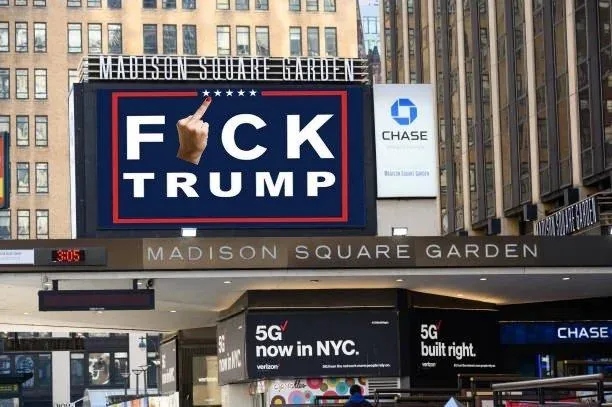 Down with Trump and his sequel to the Nazi party!