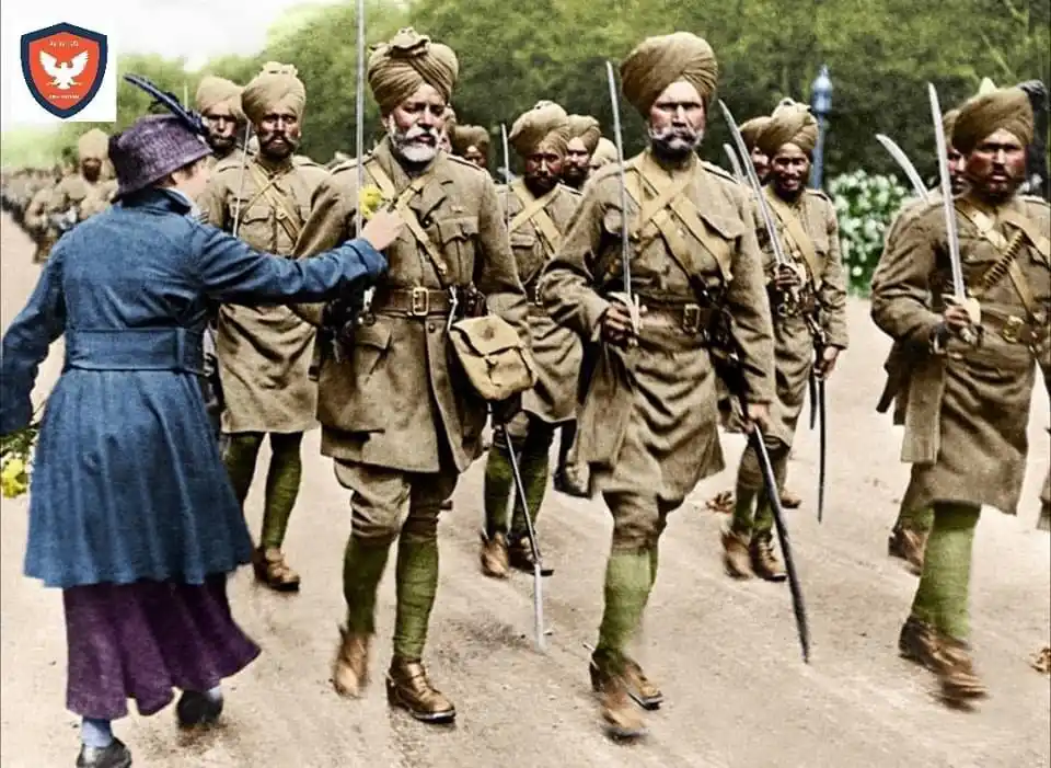 Honoring the Brave Indian Sikh Soldiers in France, 1916