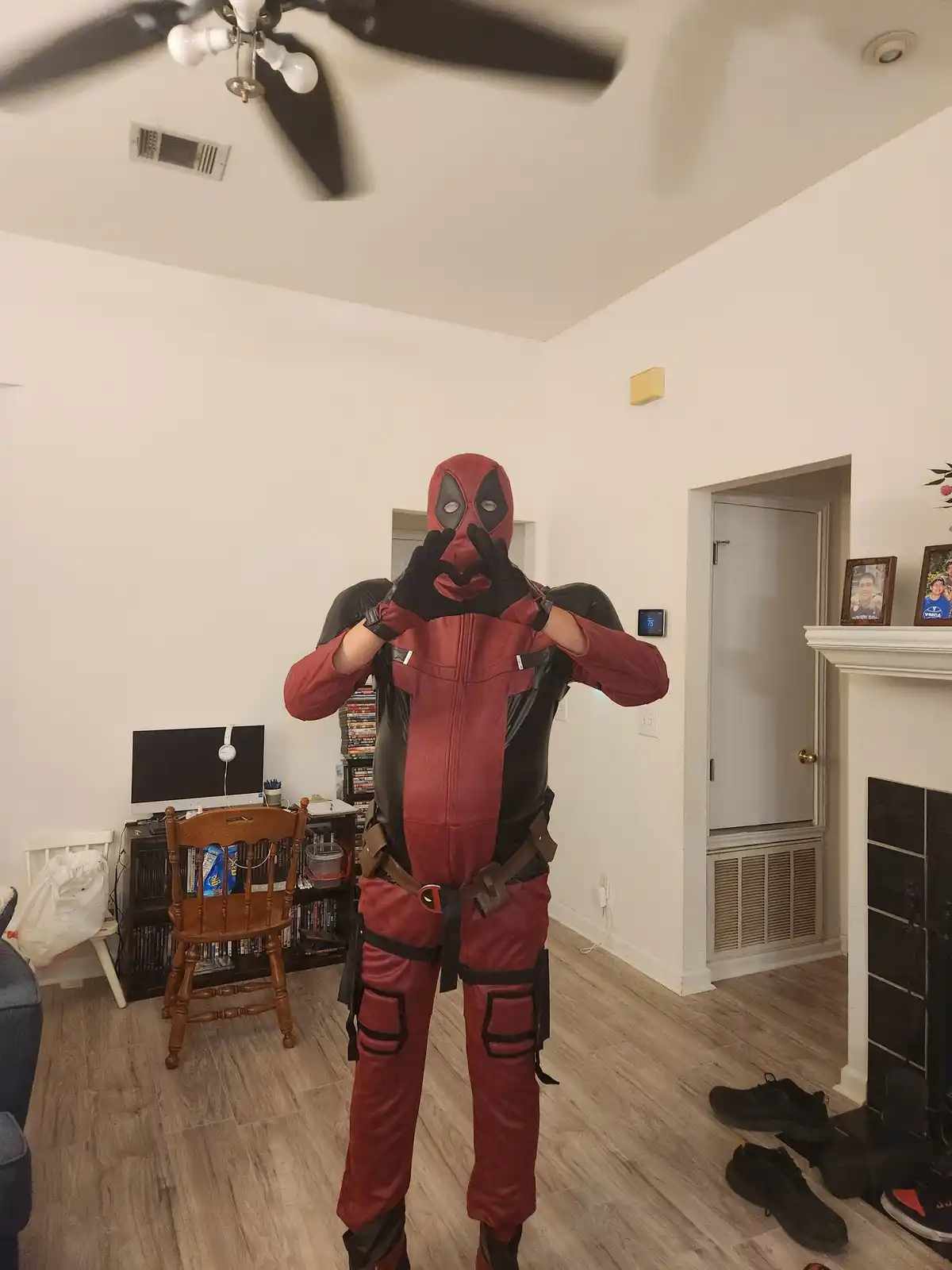 Sneak Peek of My Deadpool Cosplay in Progress