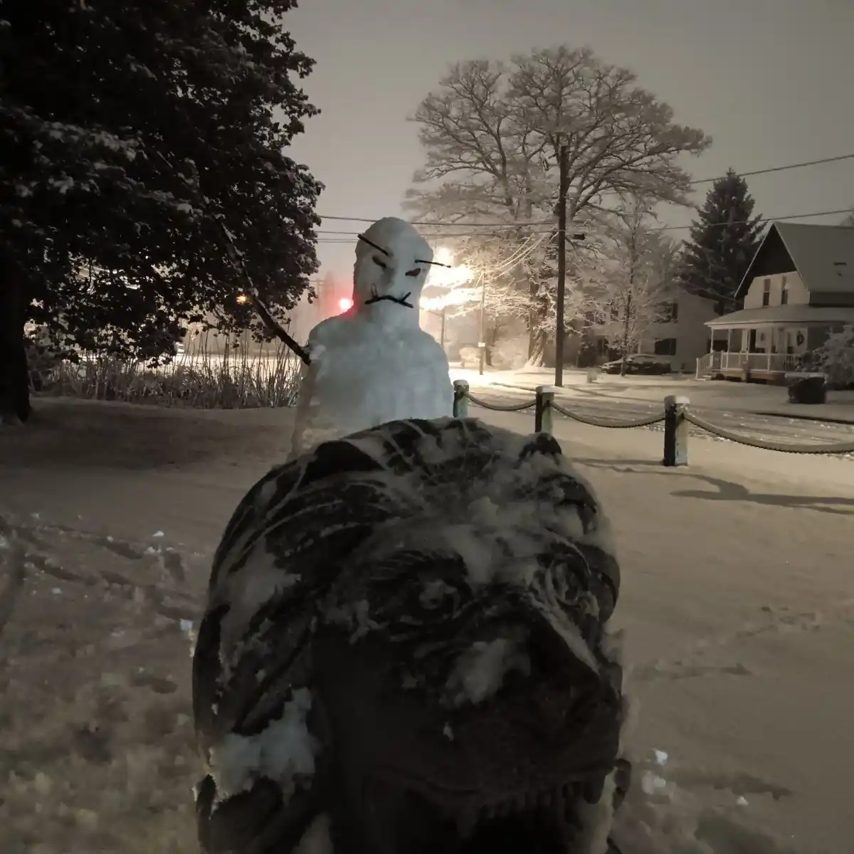 Check Out My Epic Creation: A Snow Orc Riding a Majestic Lion!